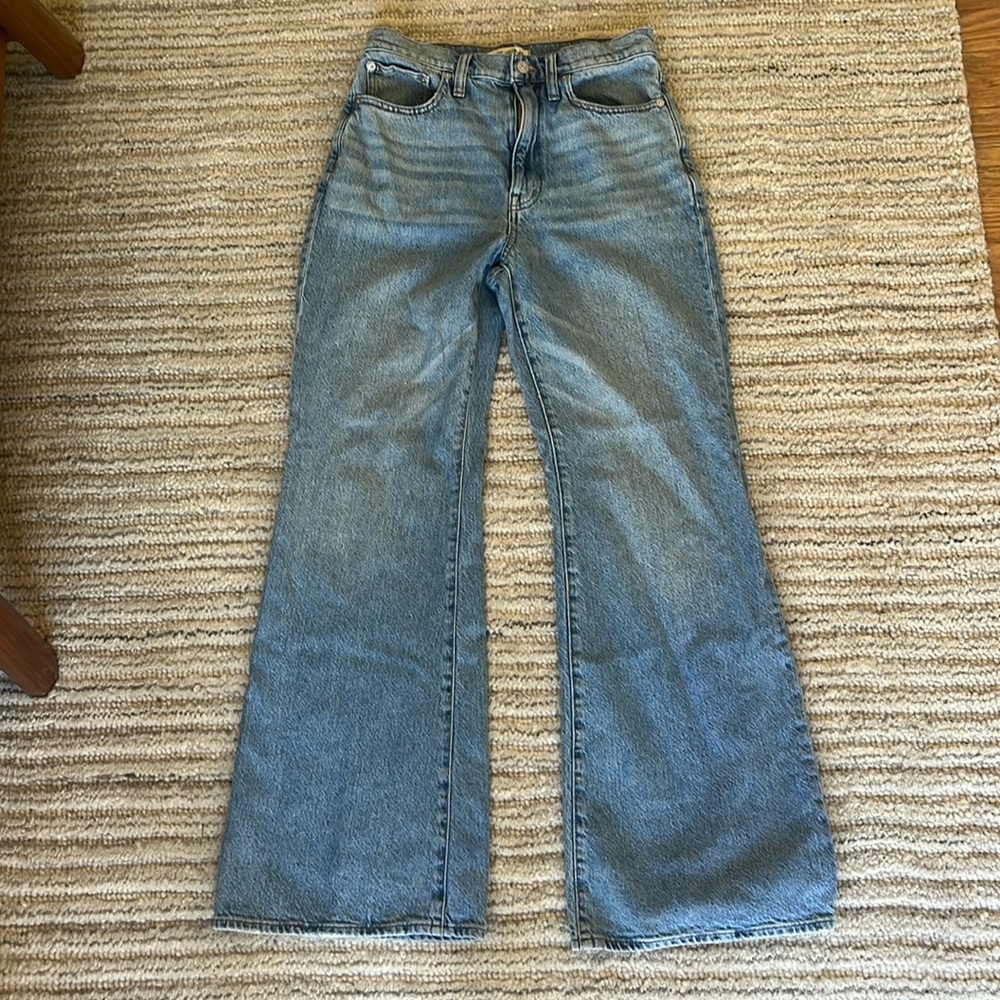 Madewell Baggy Flare Jeans